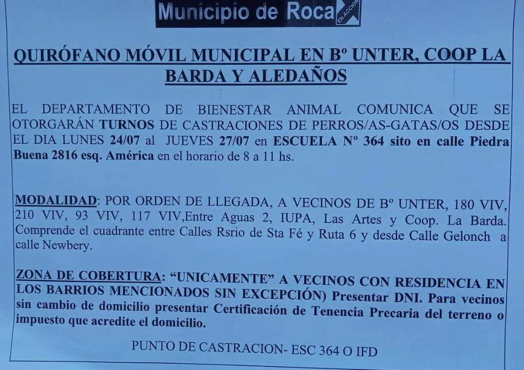 castraciones barrio unter