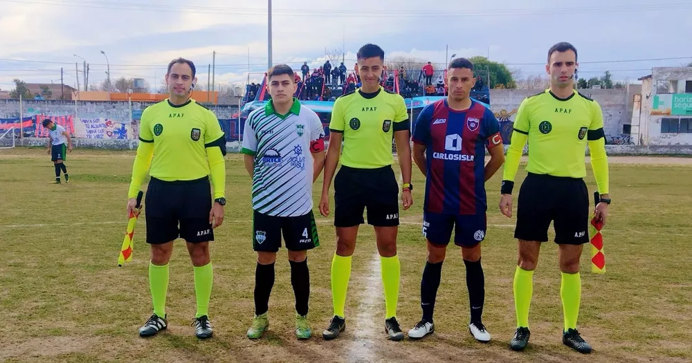 1era Norte capitanes y árbitros