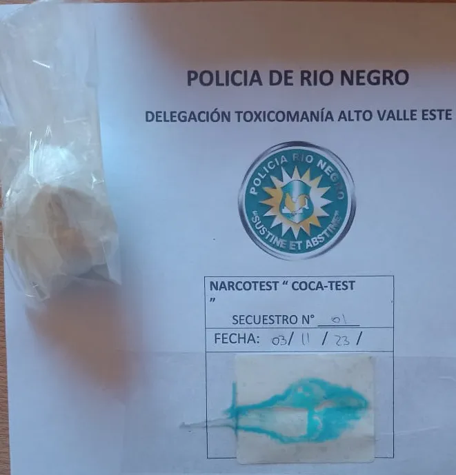 policiales narcotest