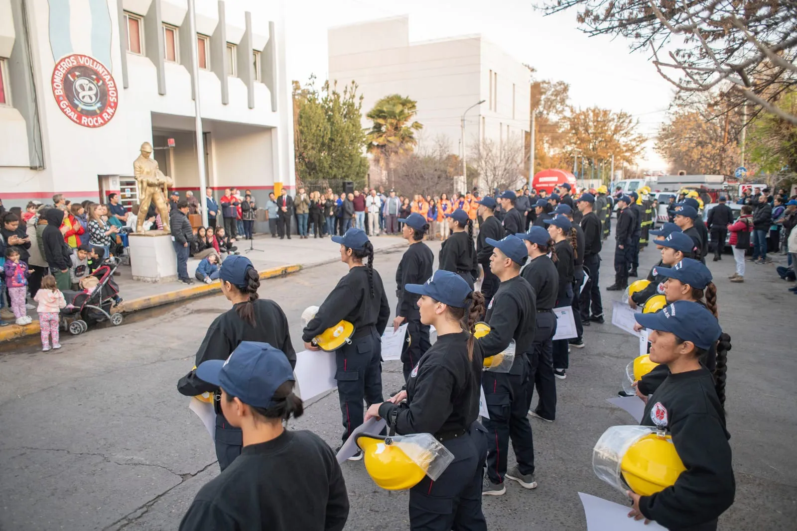 Festejos Por El Día Nacional Del Bombero Voluntario