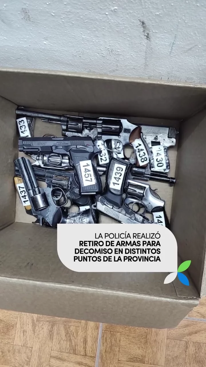 decomiso armas