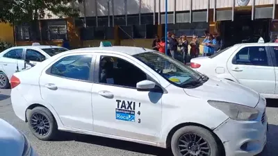 video taxistas manifestación