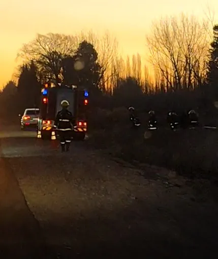ruta 22 bomberos trabajo