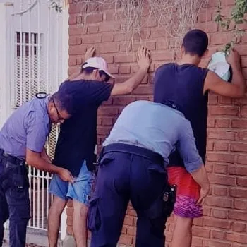 detenidos auto y droga