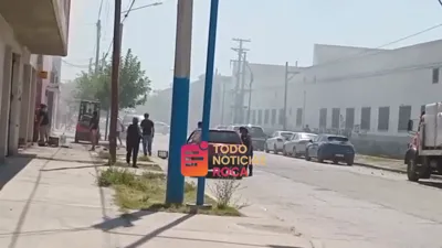 Incendio depósito calle Alsina