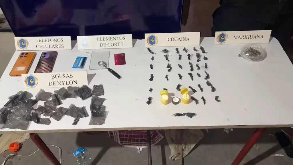 PFA detenidos droga