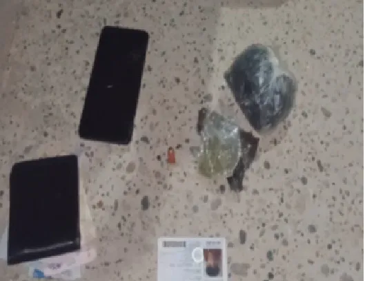 detenido con droga
