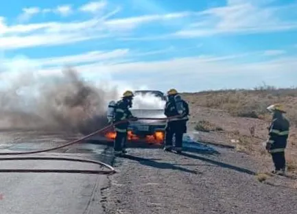 incendio camioneta ruta 6 (3)