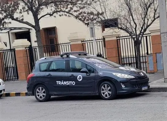 nuevo auto tránsito