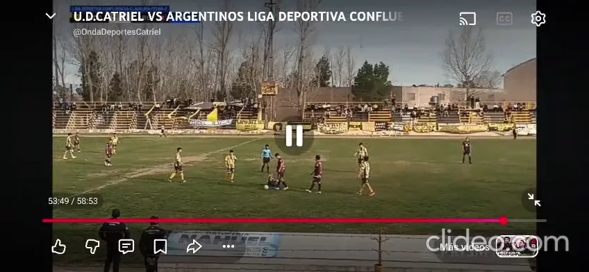 Catriel Norte suspendido