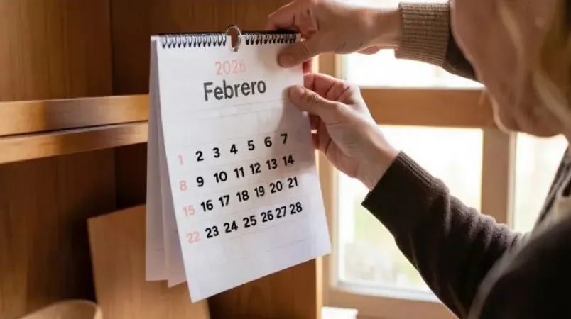 calendario febrero 2026