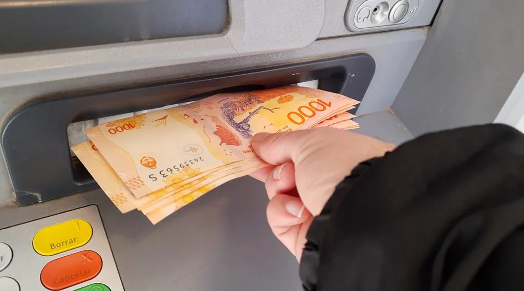 cajero billetes