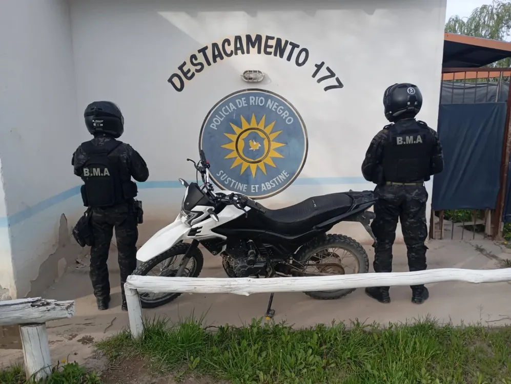 moto recuperada BMA
