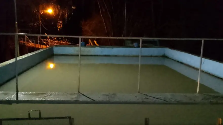 ARSA agua turbia rio
