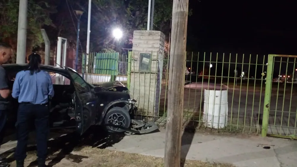 choque auto robado