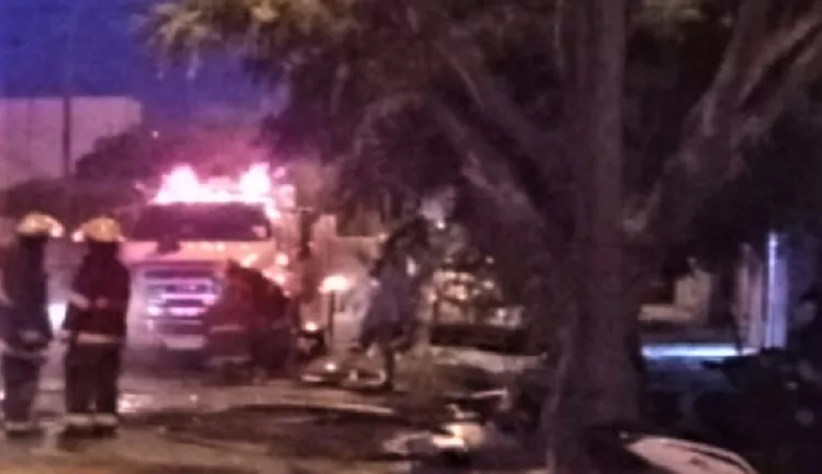 camión bomberos