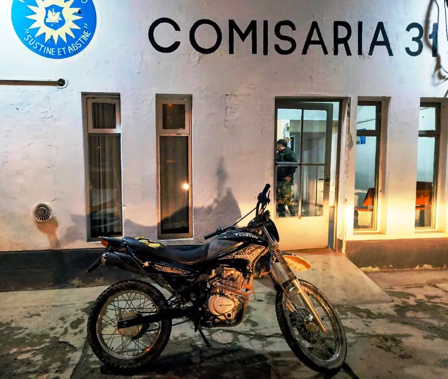 moto recuperada com 31