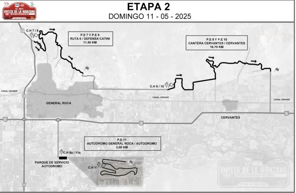 rally 2 mapa