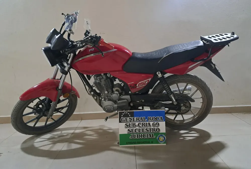 moto robada