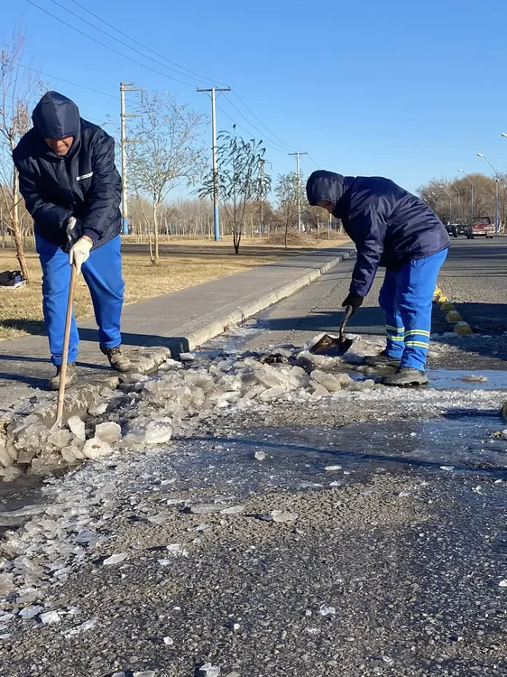 hielo calle