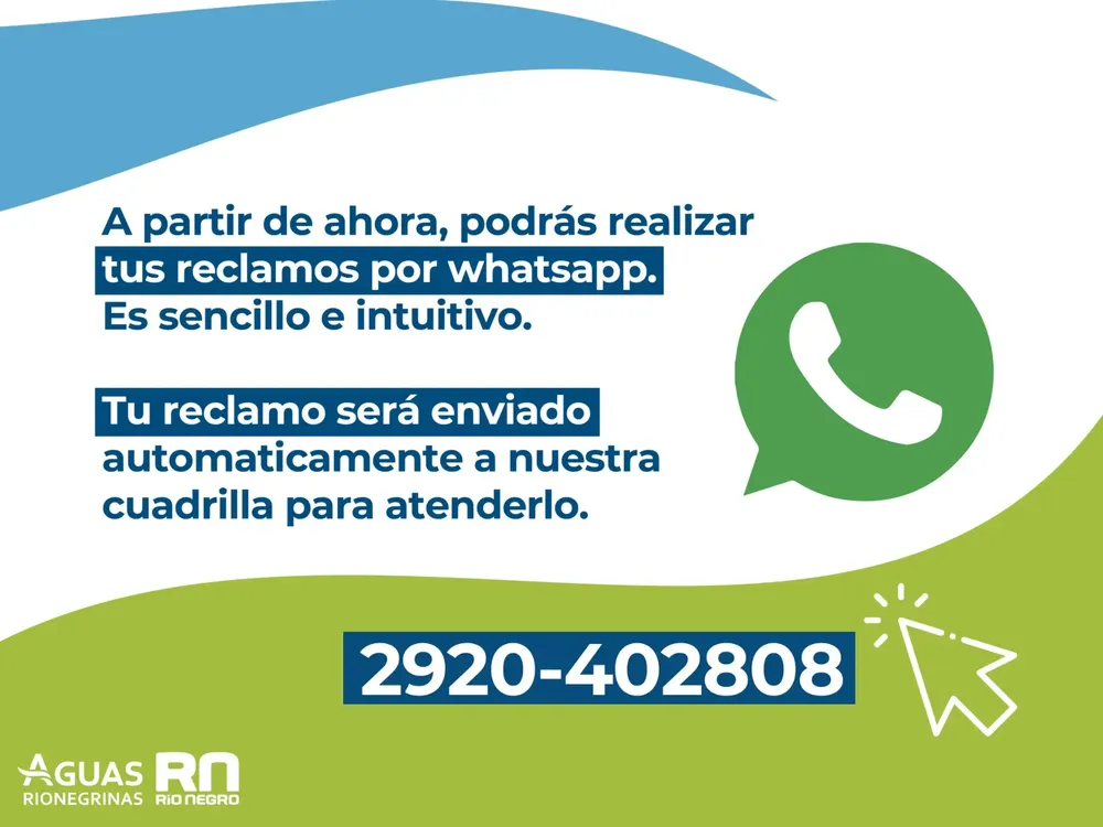 aguas rionegrinas wapp