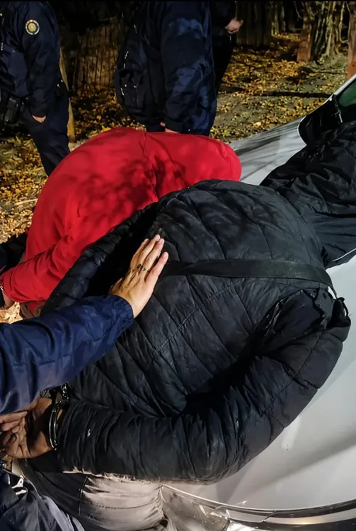 detenidos robo obra