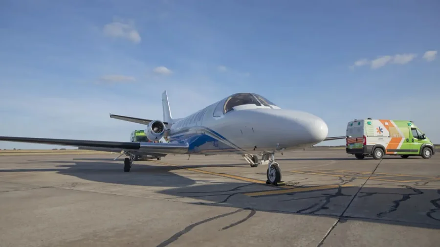 avión sanitario