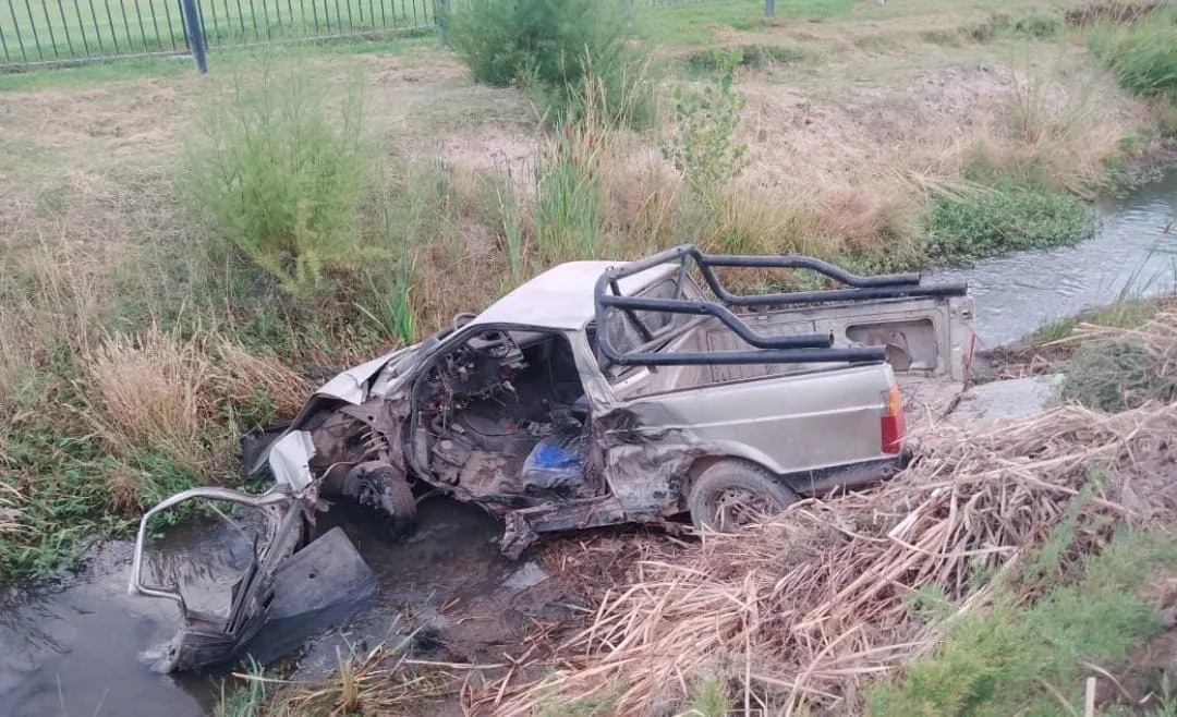 CAMIONETA ACCIDENTE GUERRICO