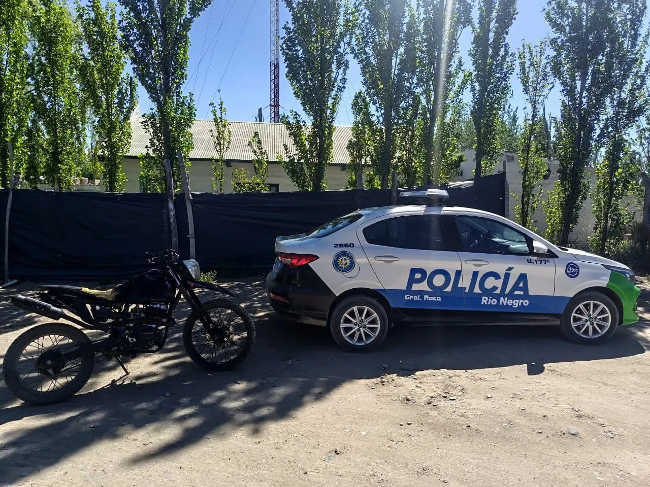 moto recuperada