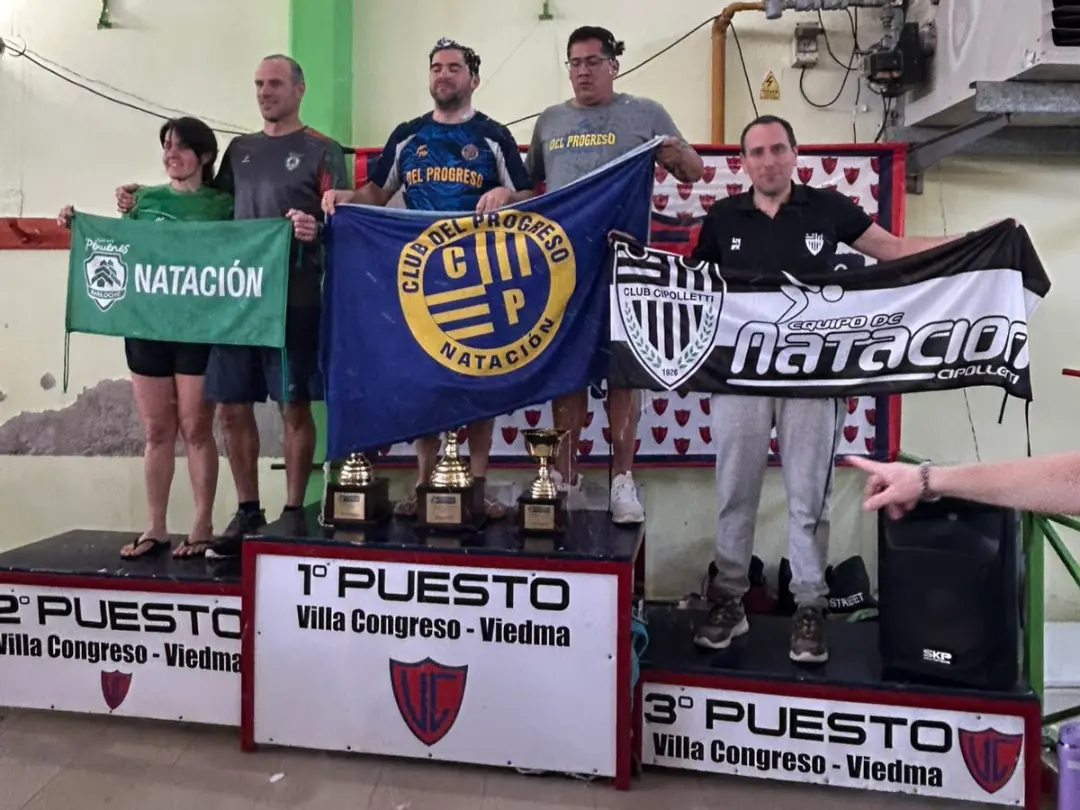 Del Progreso campeón provincial natación