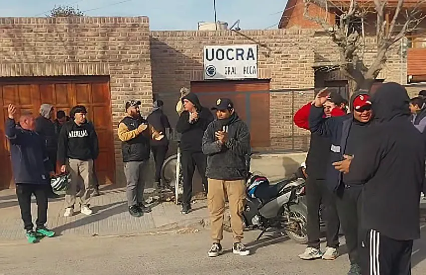 uocra manifestación