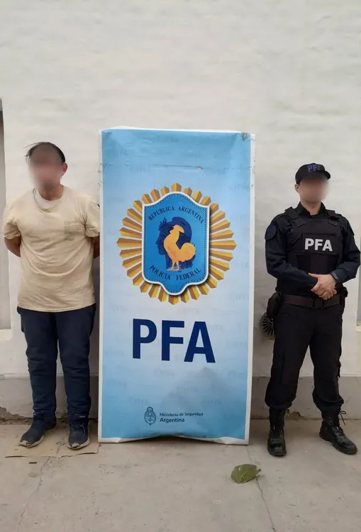 detenido droga PFA