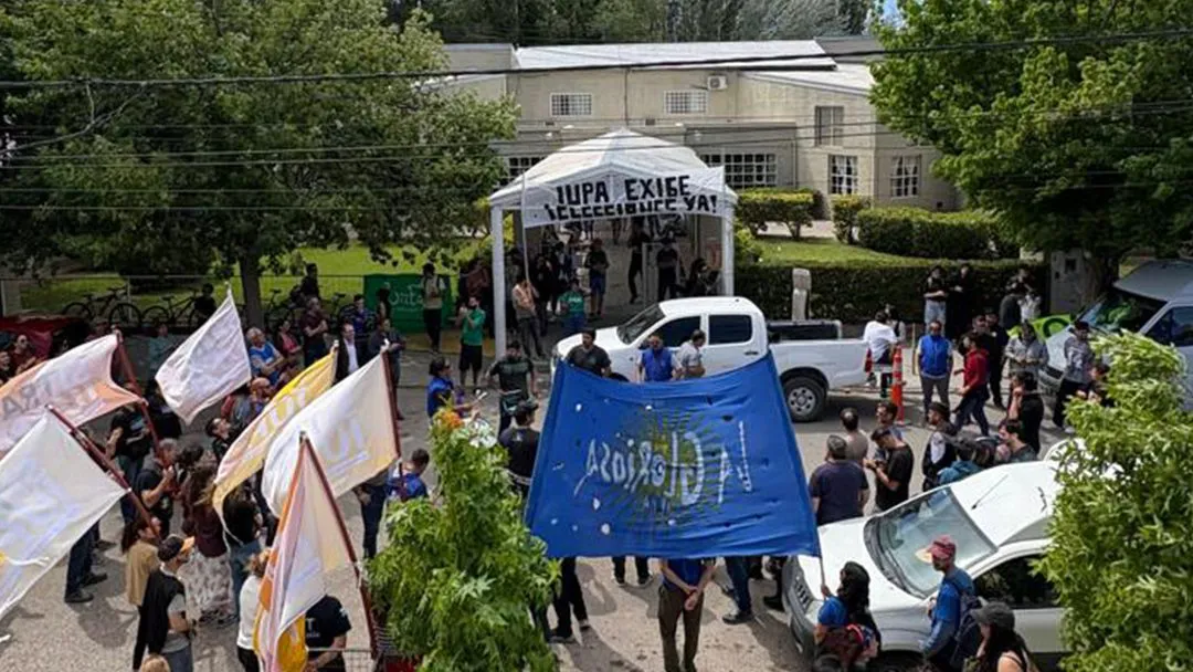 Nueva jornada de reclamo por elecciones en IUPAEste martes se llevó adelante una nueva jornada d