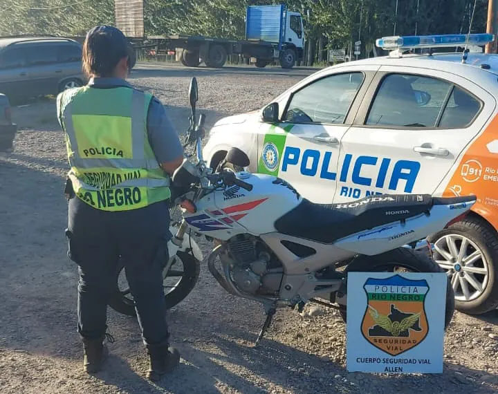 detenidos moto secuestro