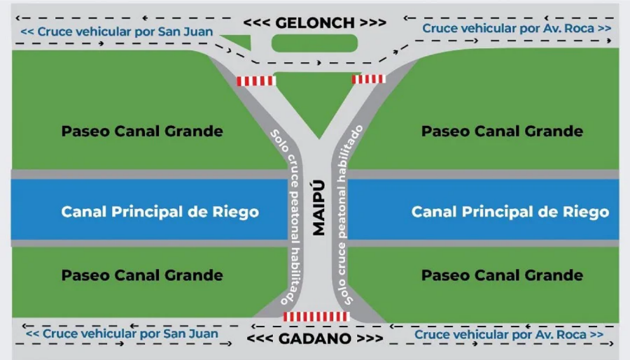 puente maipú reparación