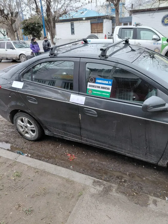 auto secuestrado