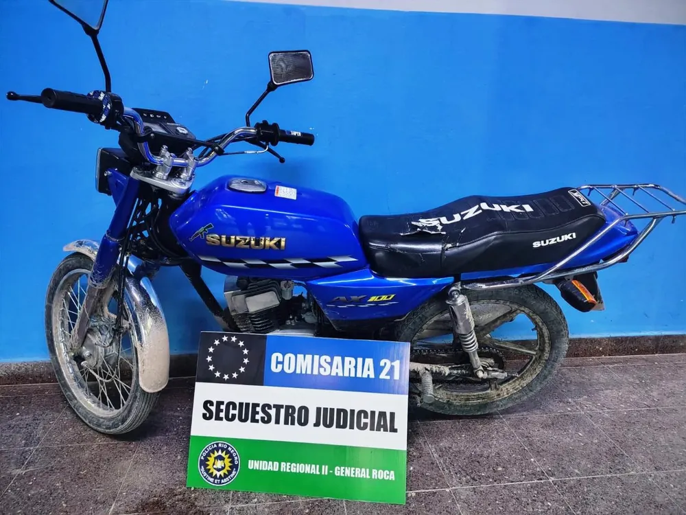 moto recuperada
