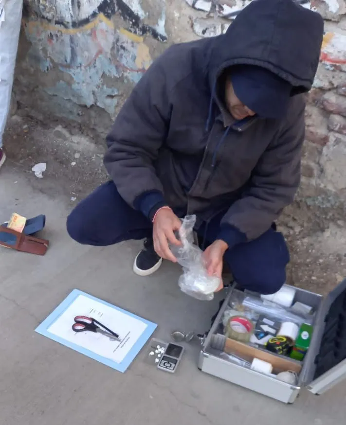 detenidos con droga narcotest