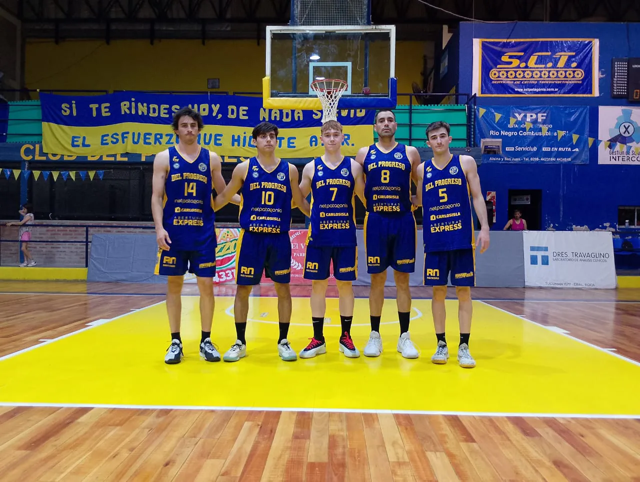 Progre quinteto inicial