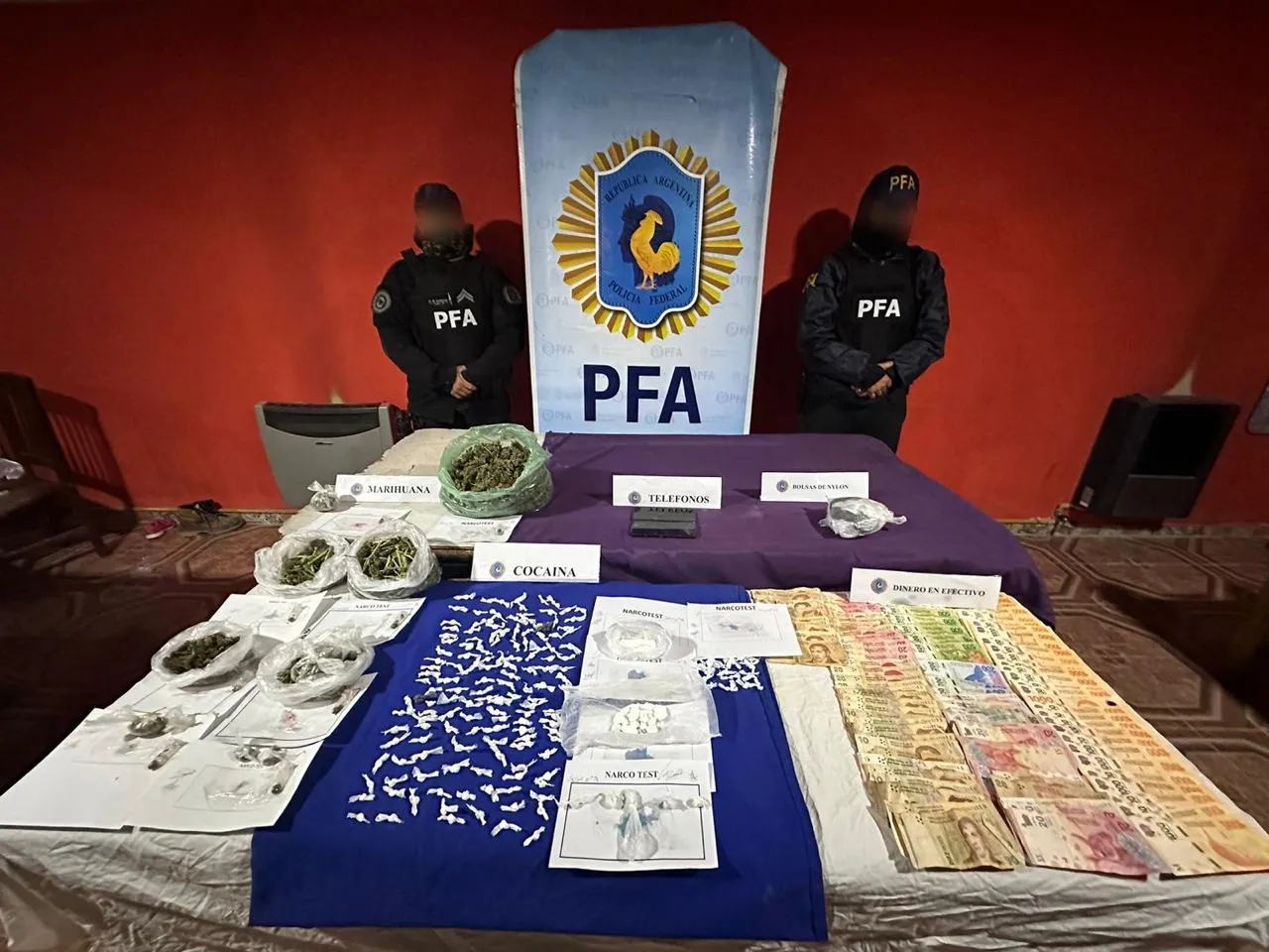 PFA detenidas droga3