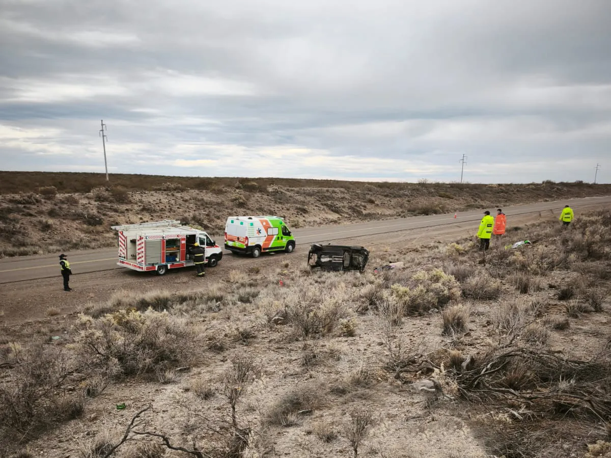 vuelco ruta 6
