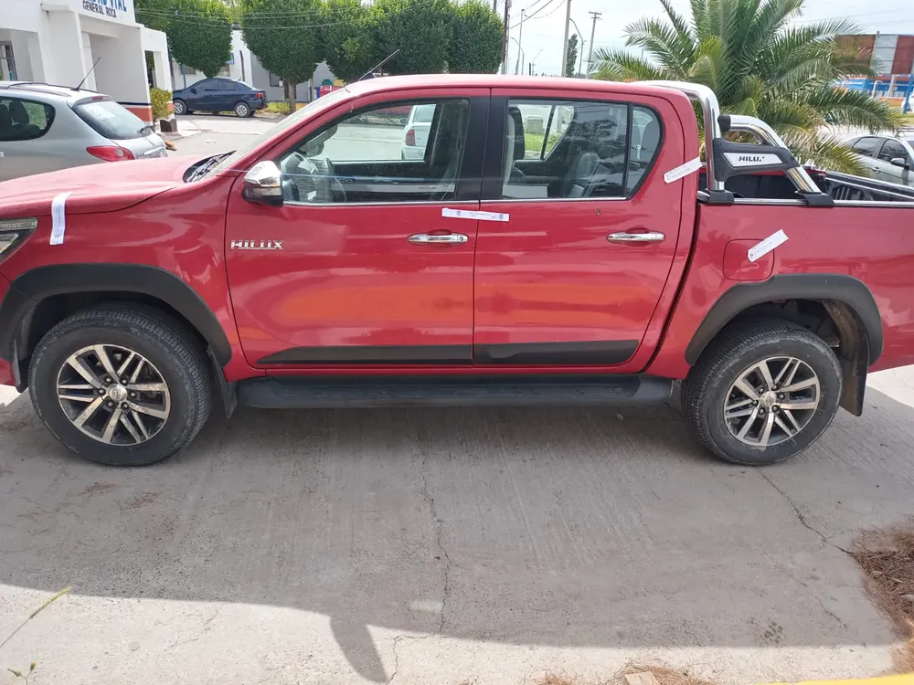 camioneta secuestrada