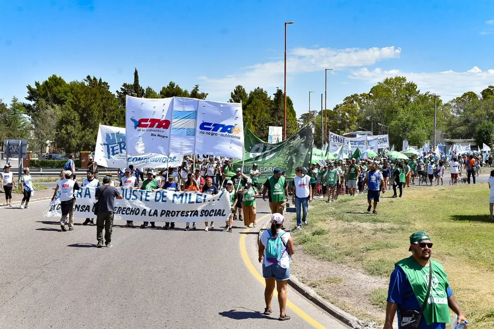 paro movilización Viedma