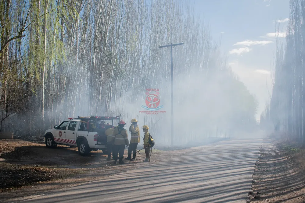 salida de bomberos chacra