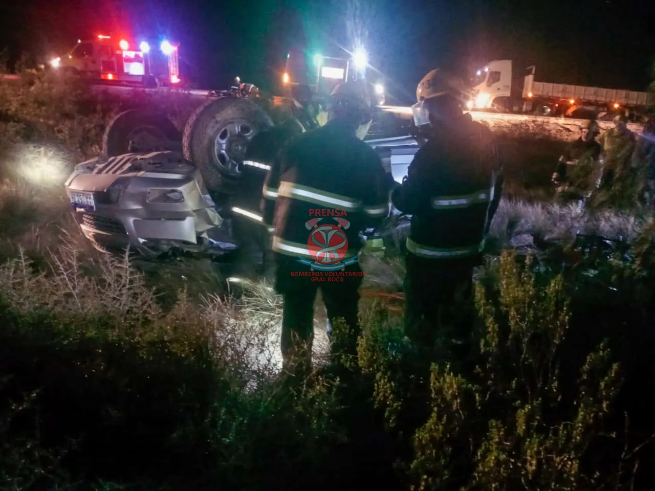 accidente bomberos
