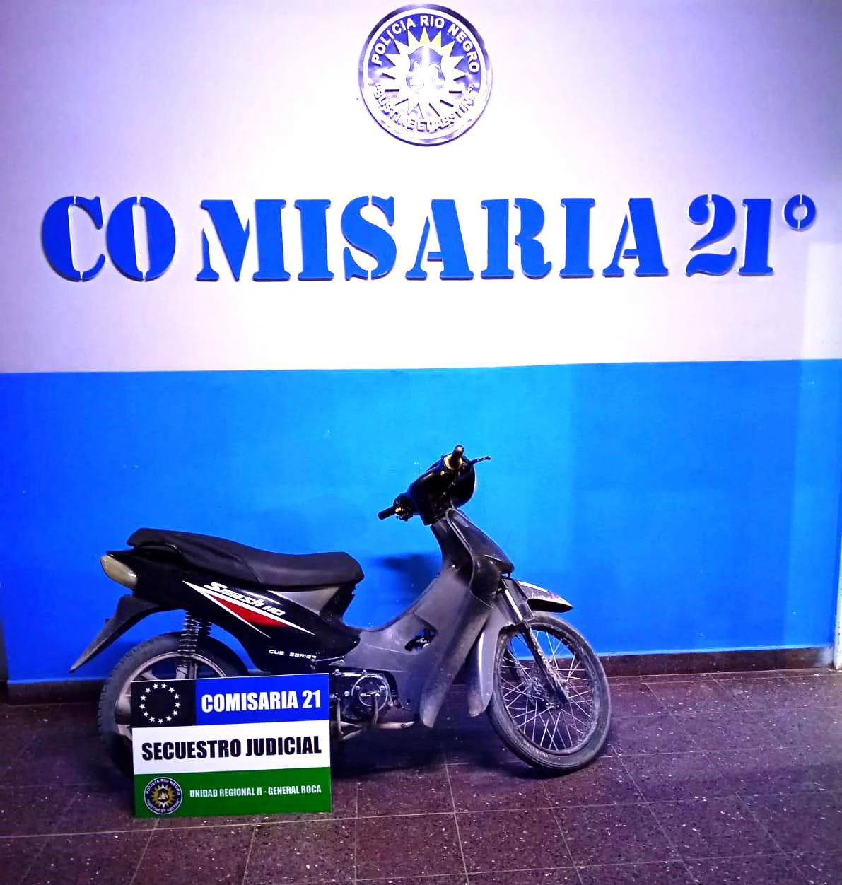 secuestro judicial moto