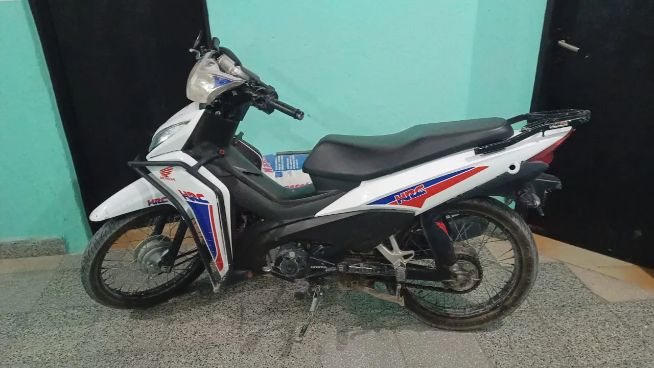 moto recuperada redes