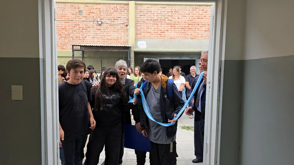 inauguración comedor CET 1