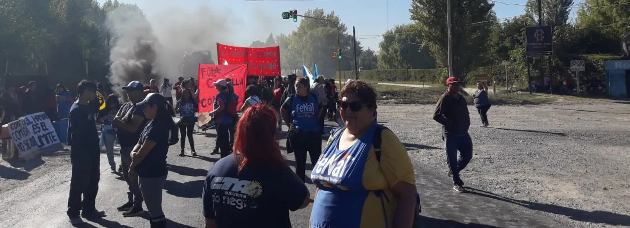 corte ruta 22 mov sociales1