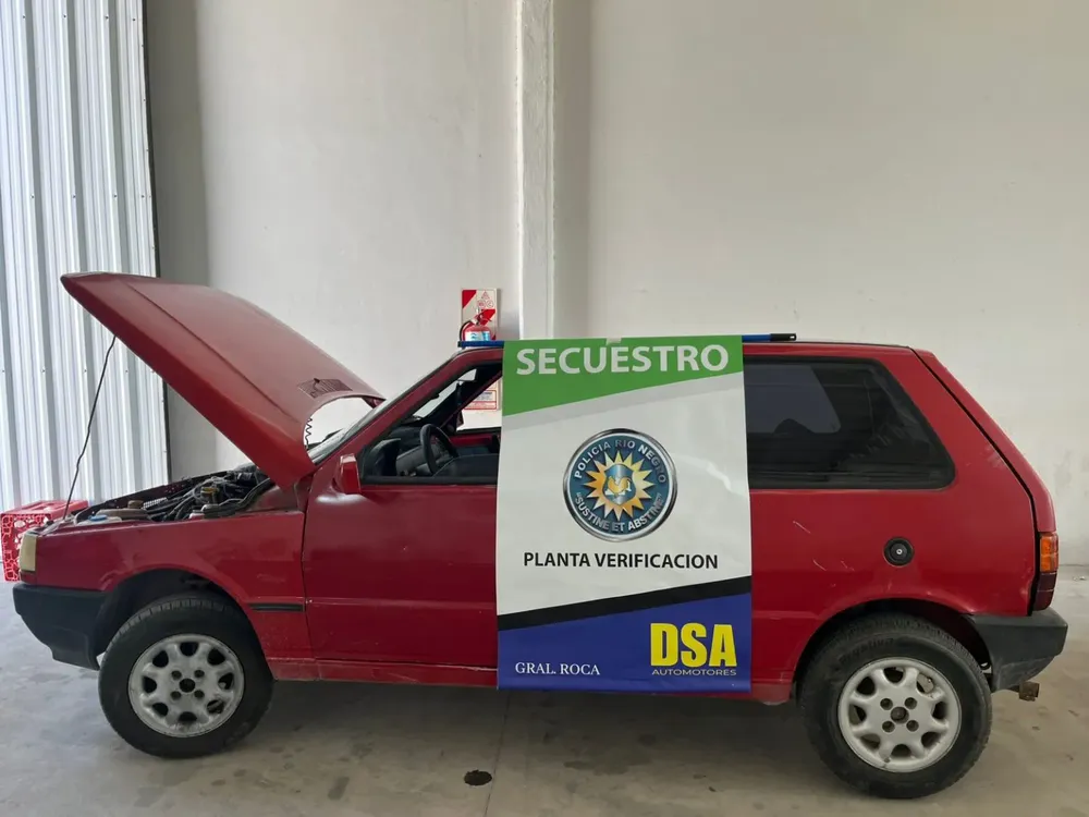 auto secuestrado